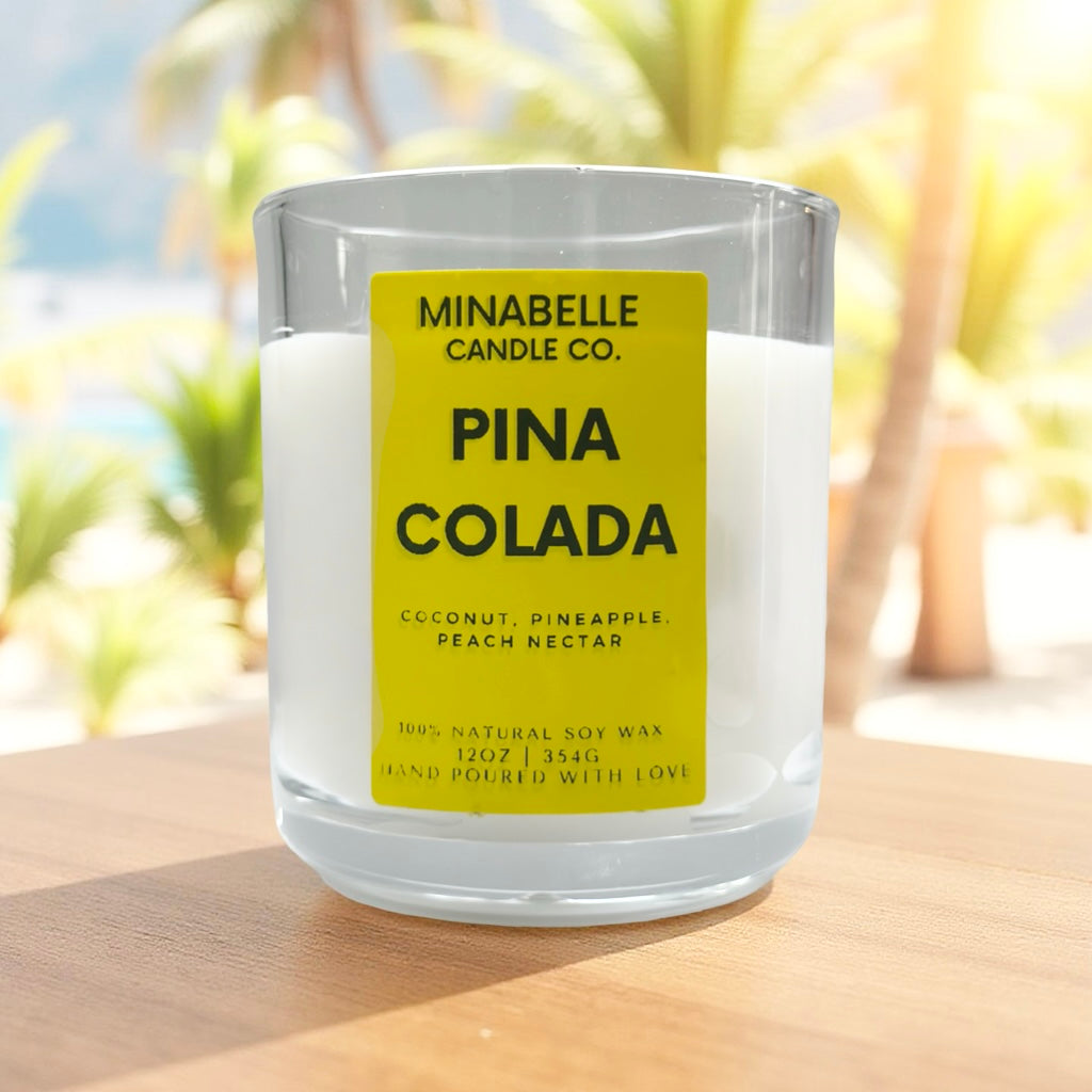 Piña colada Candle